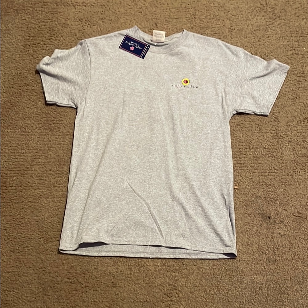 Simply Southern Gray Short Sleeve Tee